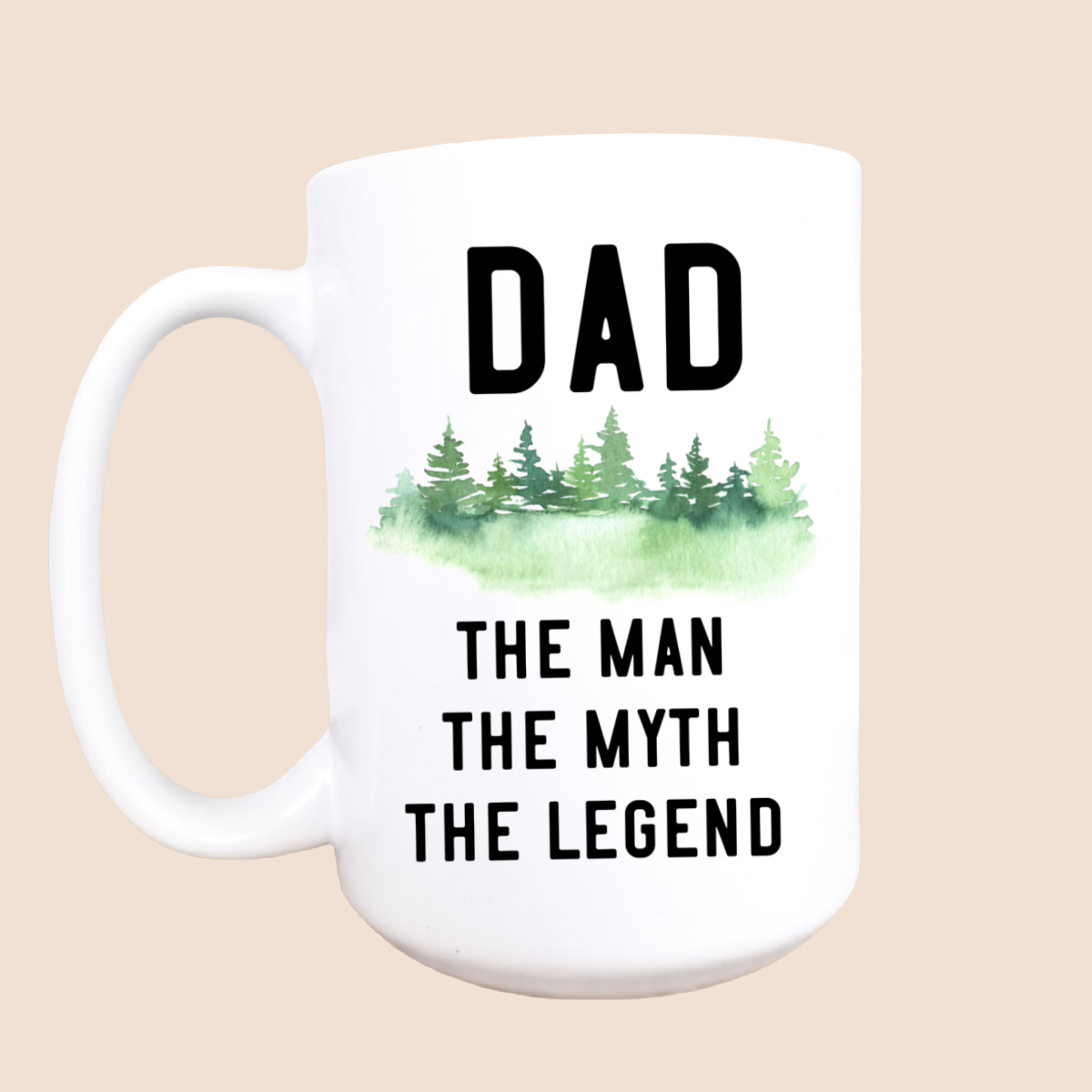 Dad the man coffee mug