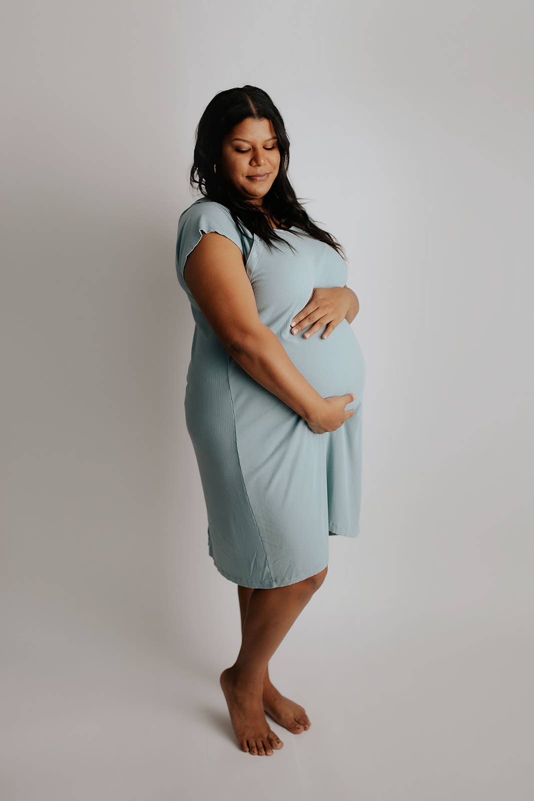 Blue Bird Labor and Delivery/ Nursing Gown