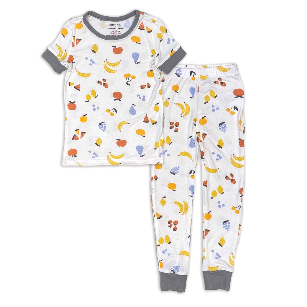 Fruit Bamboo Short Sleeve Pajama Set