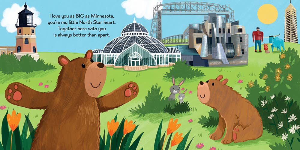 I Love You as Big as Minnesota Book