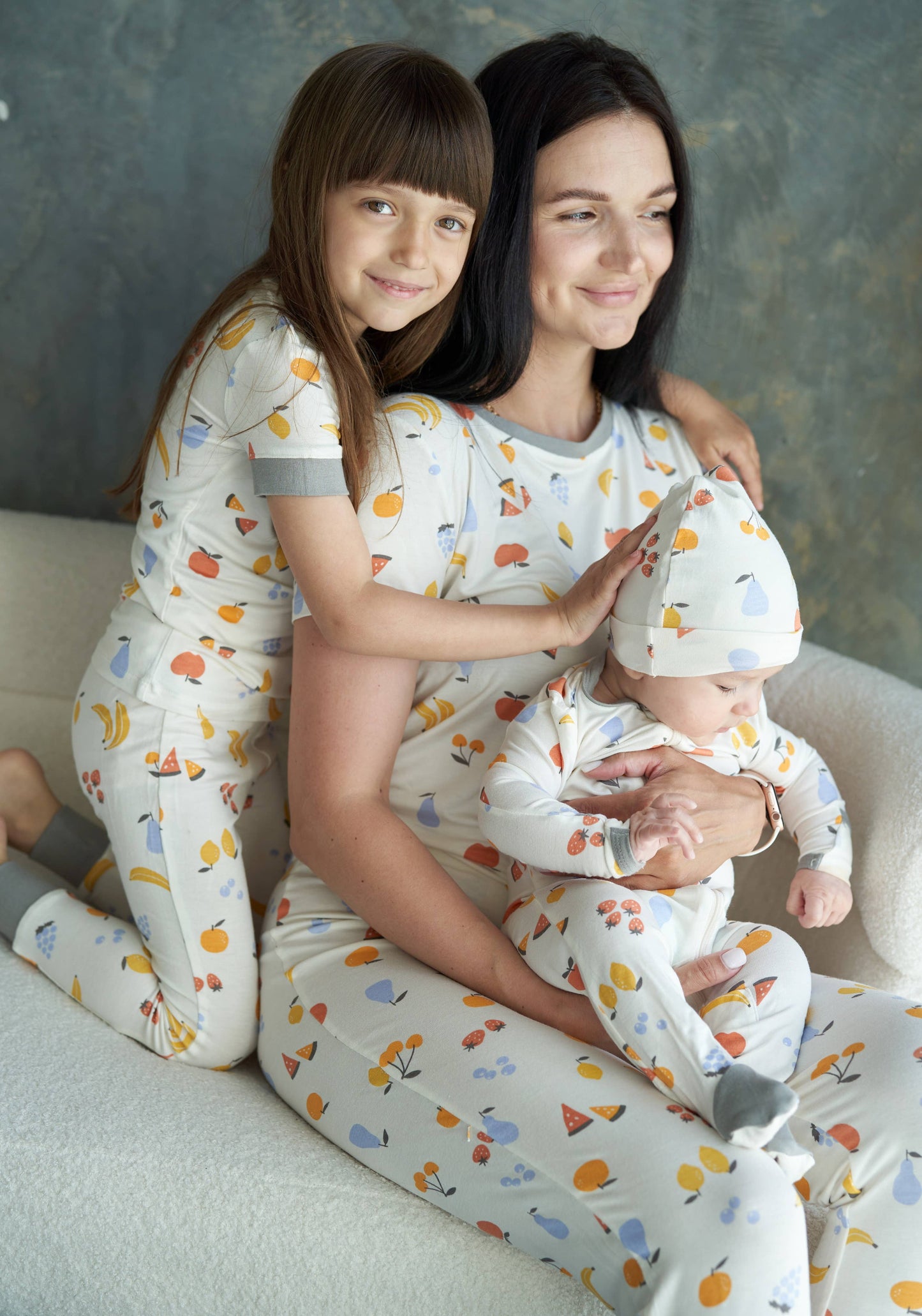 Fruit Bamboo Short Sleeve Pajama Set