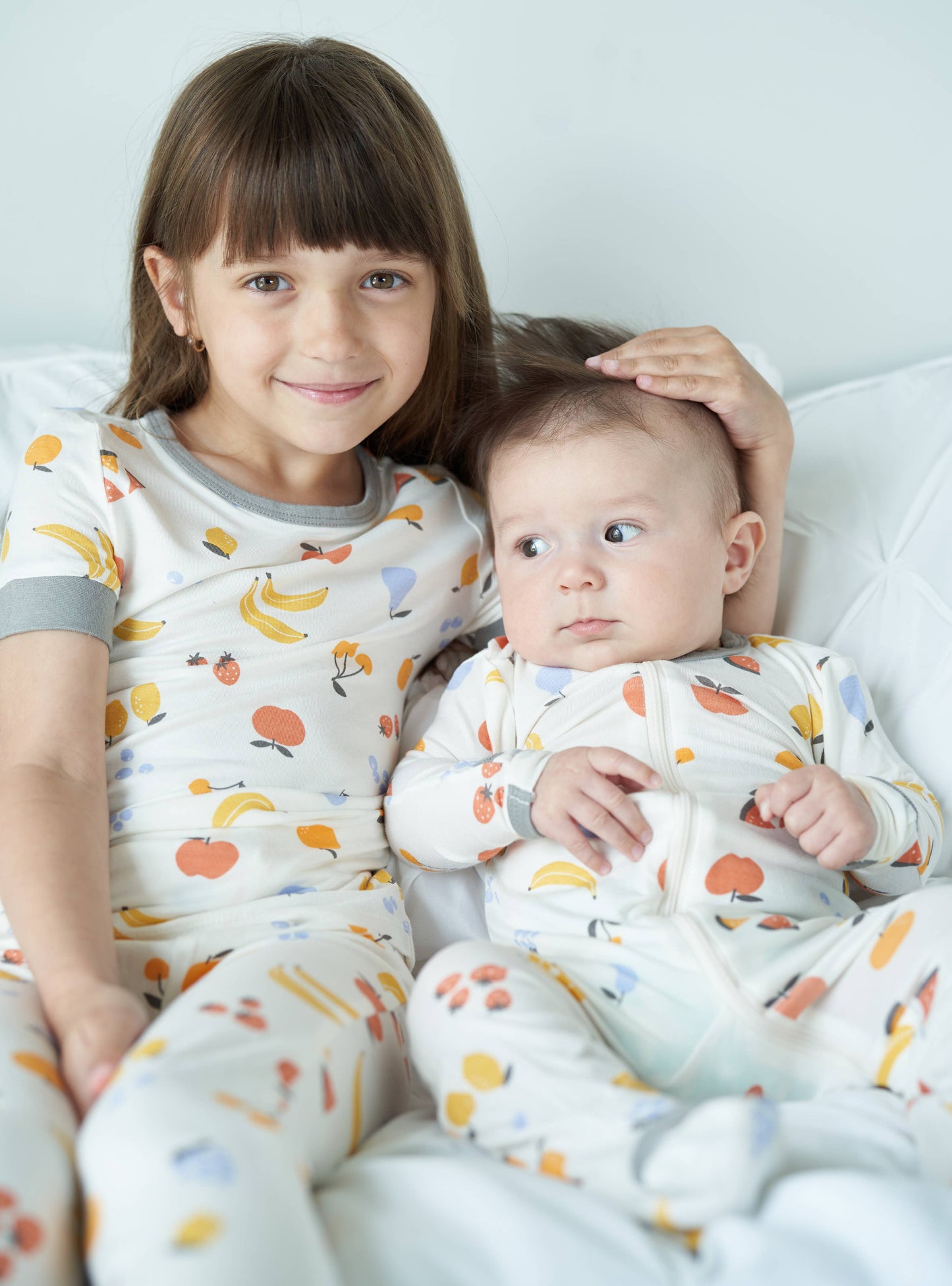 Fruit Bamboo Short Sleeve Pajama Set