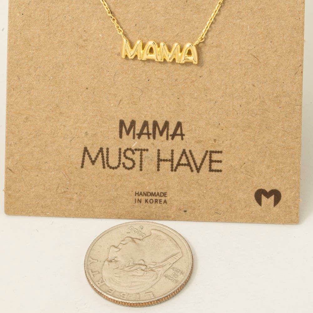 Bubble Mama Pendant Necklace