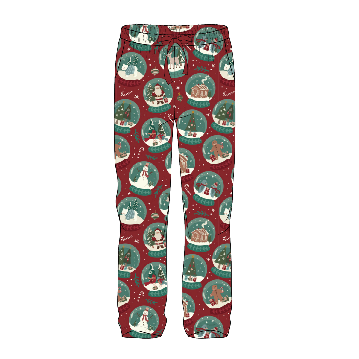 Let It Snow Relaxed Bamboo Lounge Pajama Pants