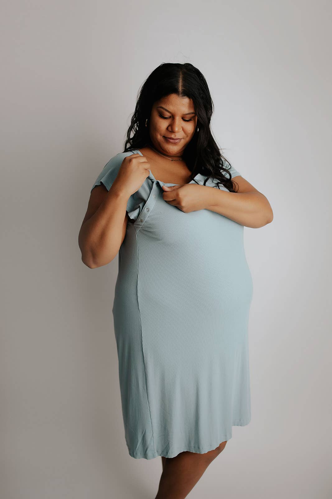 Blue Bird Labor and Delivery/ Nursing Gown
