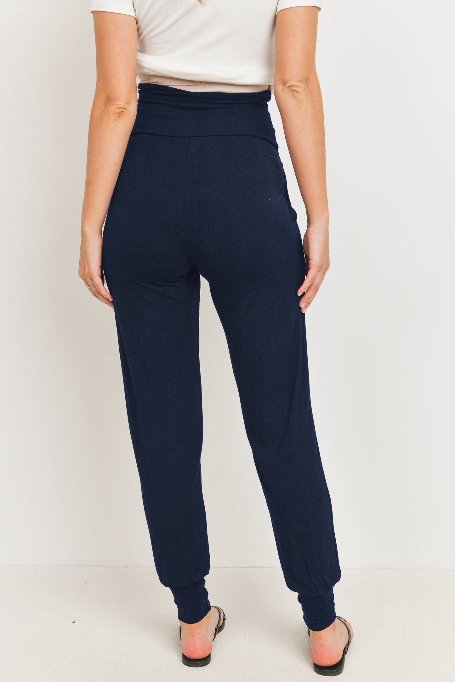 Full Panel Maternity Knit Jogger Pants