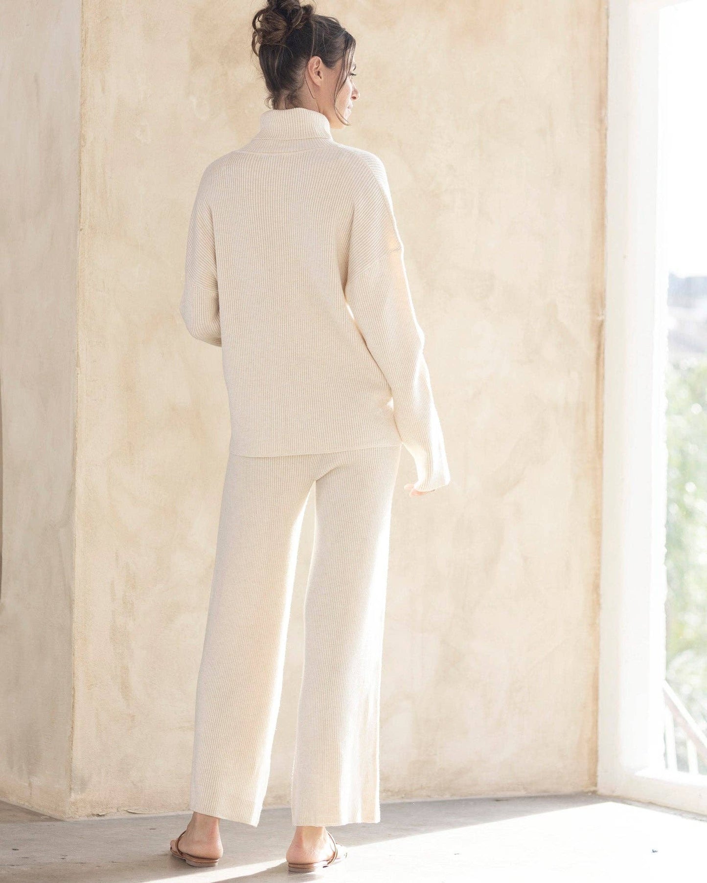 Cecil Maternity Loungewear Pants-Cream