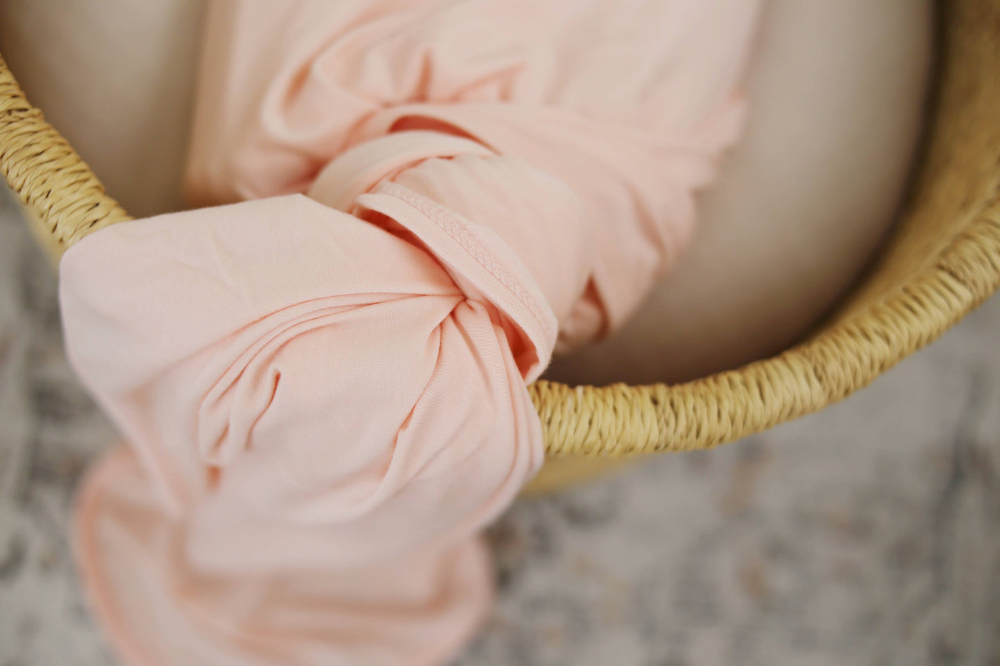 Bamboo Blush Pink Swaddle Blanket