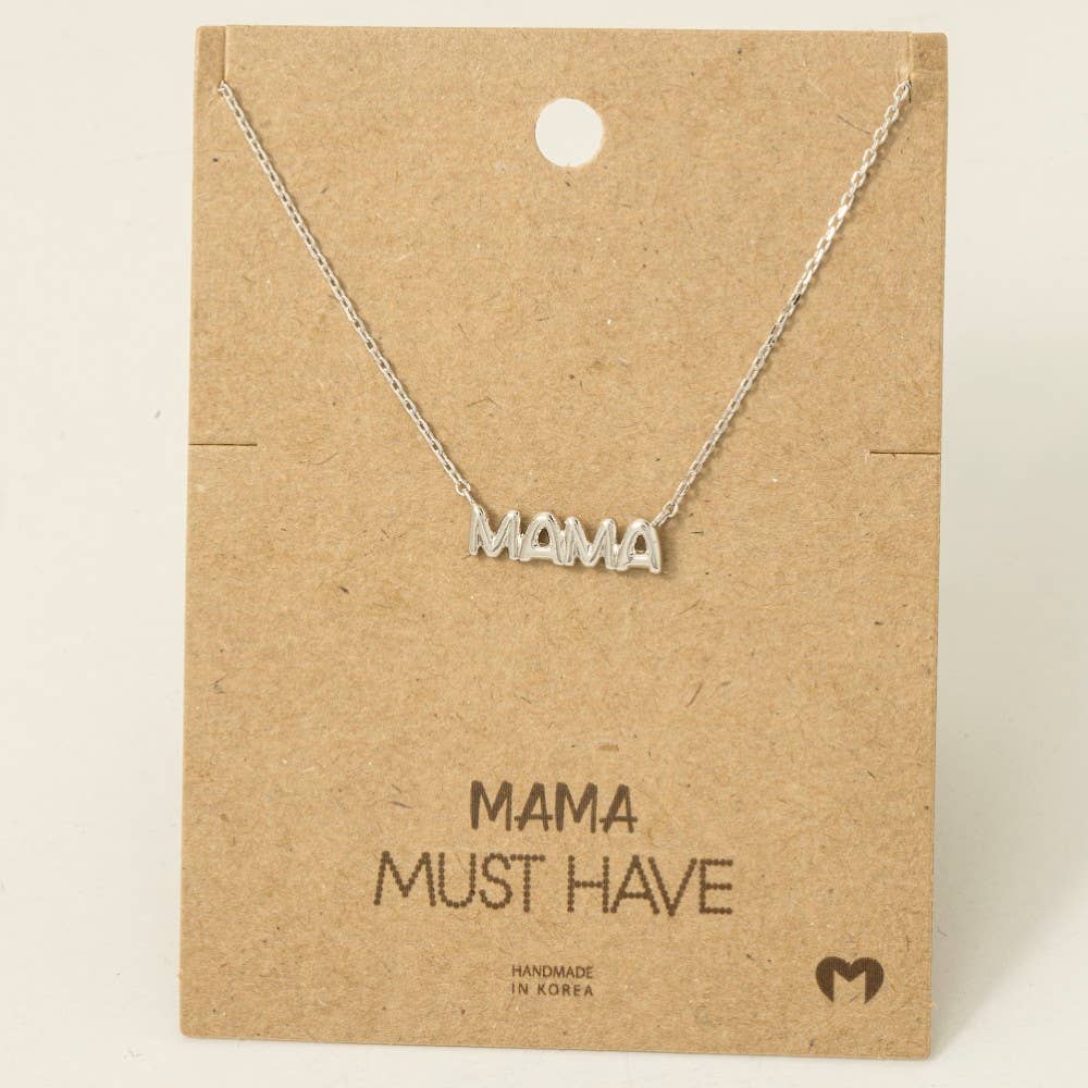 Bubble Mama Pendant Necklace