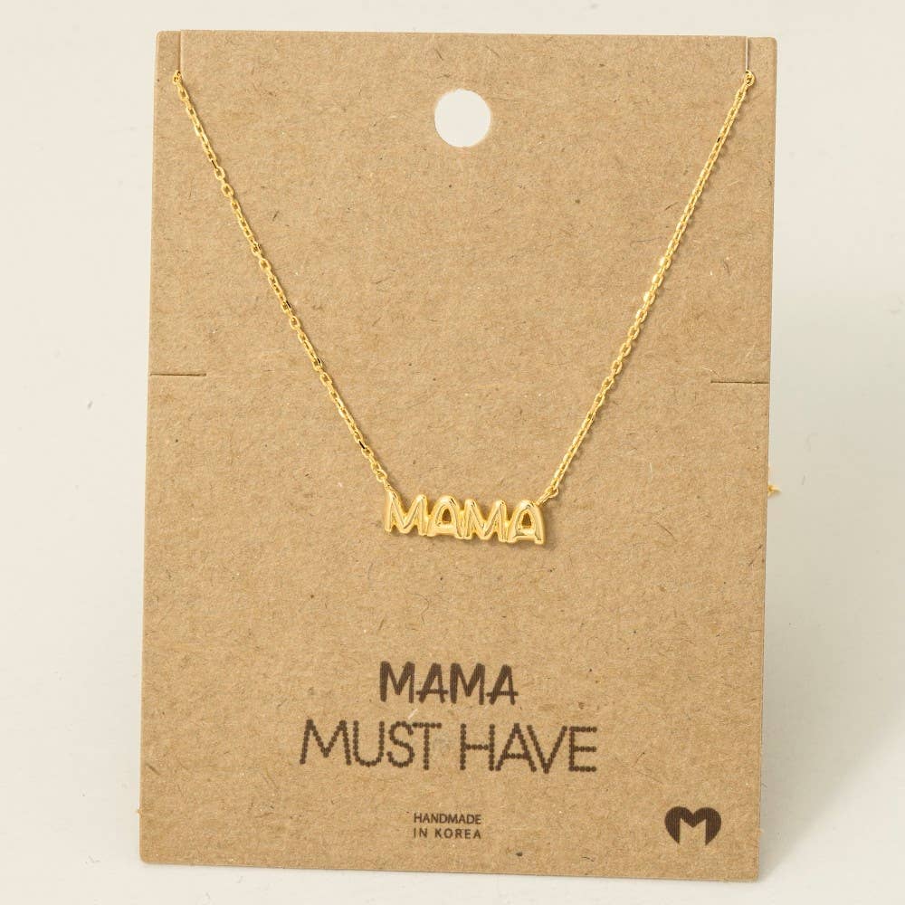 Bubble Mama Pendant Necklace