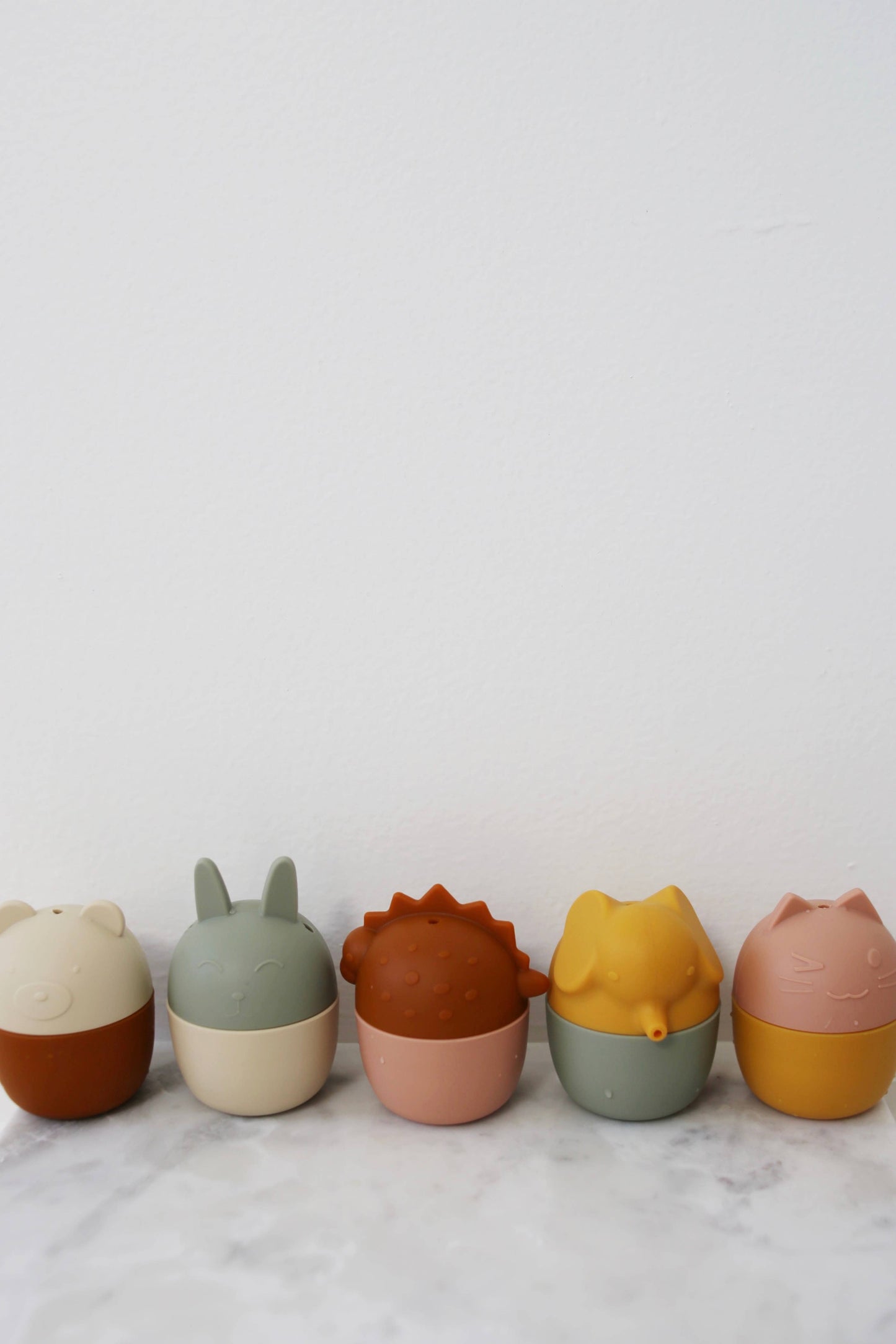 Silicone Bath Toy Set 