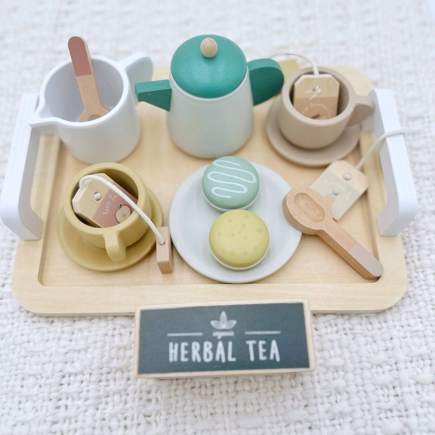 Wooden Tea Party Set
