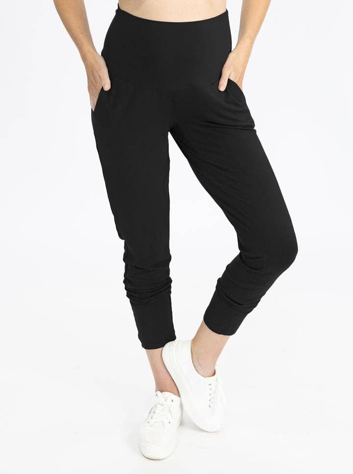 Maternity Comfort Lounge Pants in Black