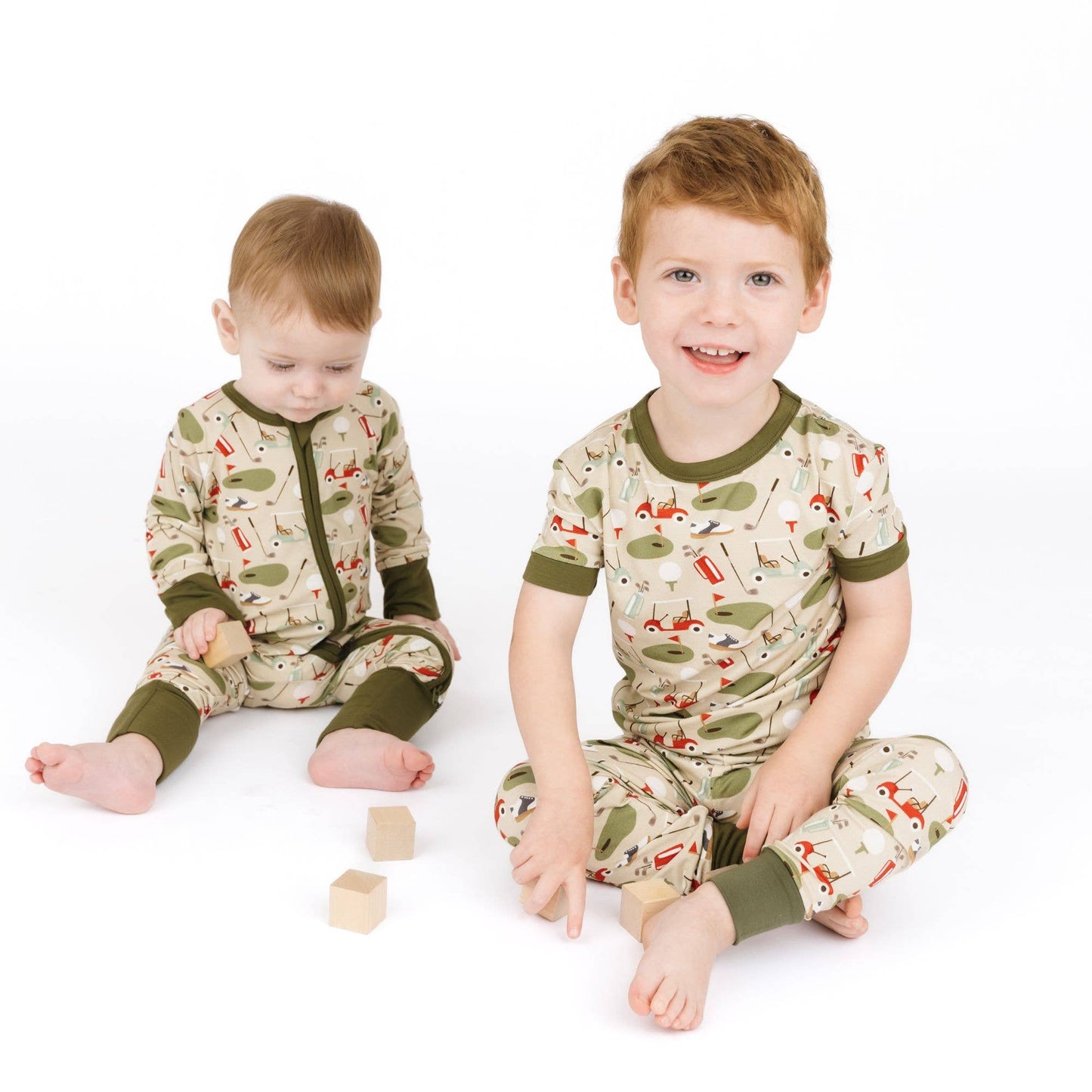 Tee Time Golf Bamboo Pajama Set