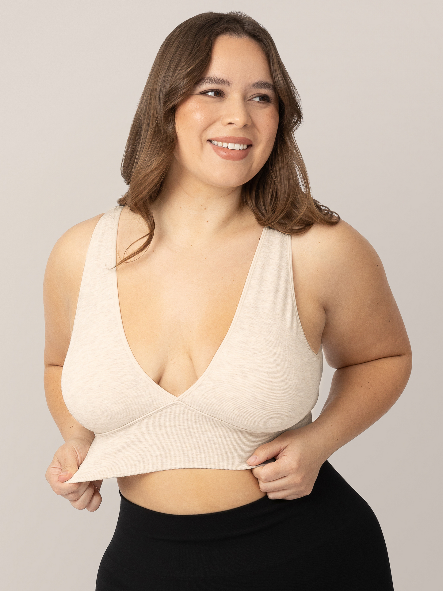 Sublime® Bamboo Maternity & Nursing Plunge Bra