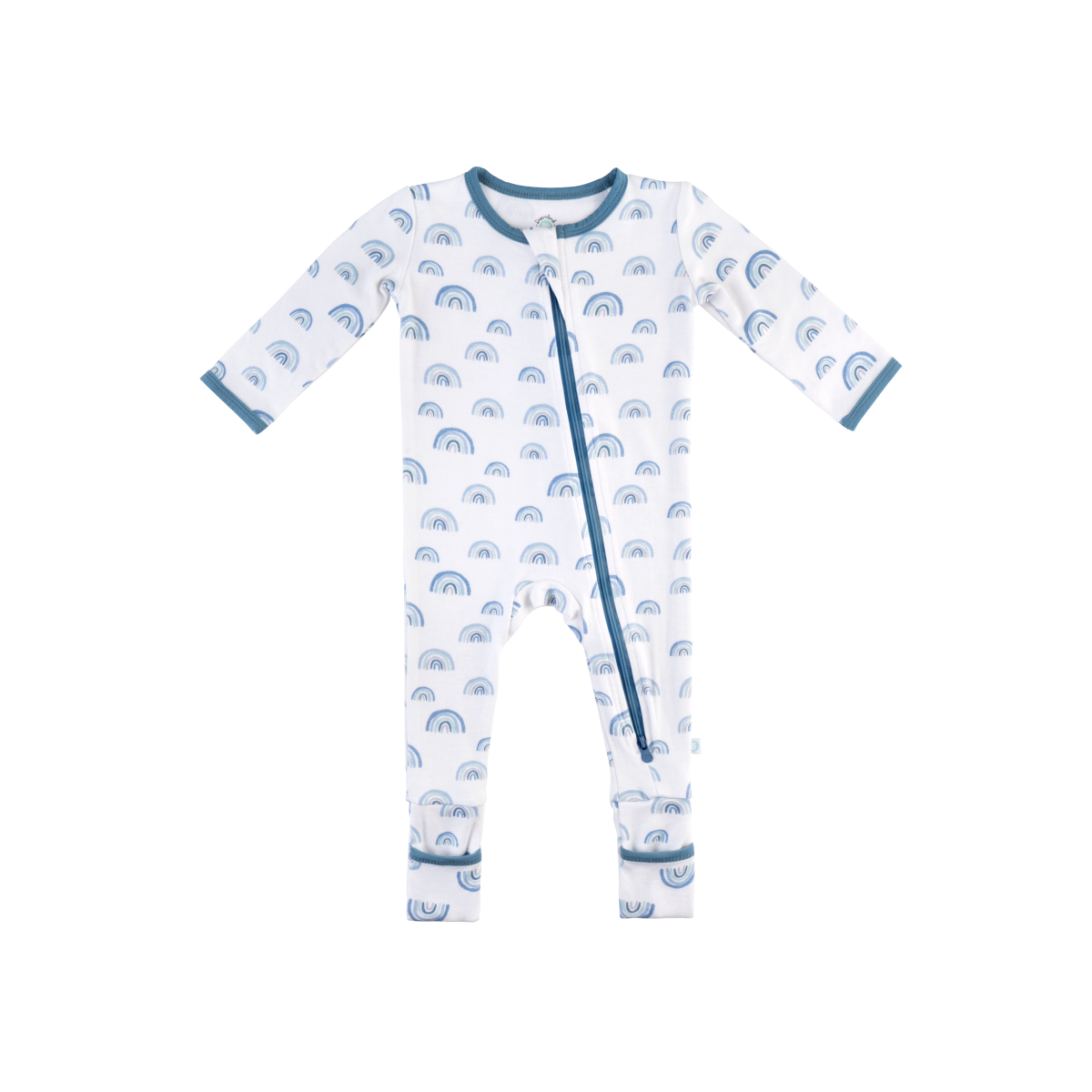 Bamboo Pajamas - Blue Rainbow