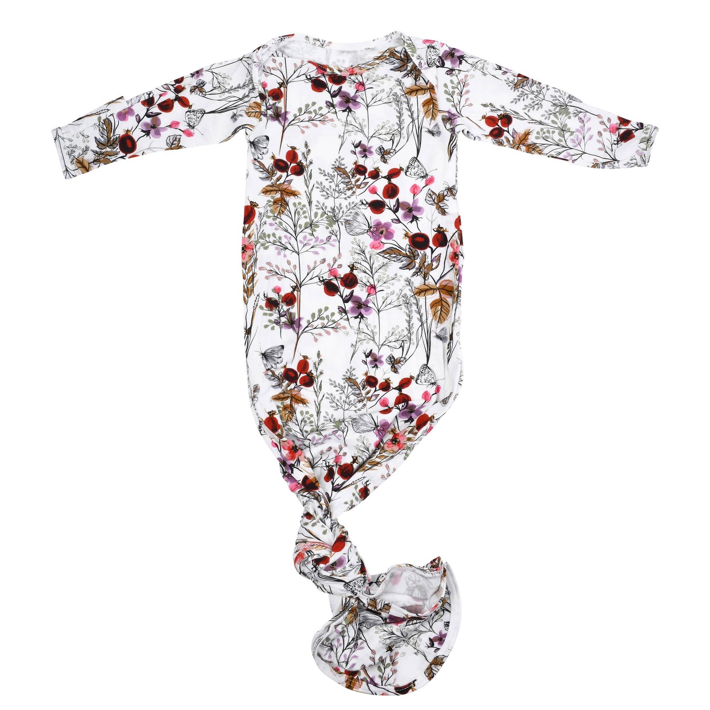 Floral Flower Knotted Gown/Hat