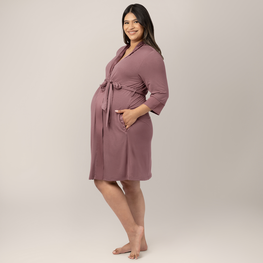 Emmaline Robe w/ Satin Collar