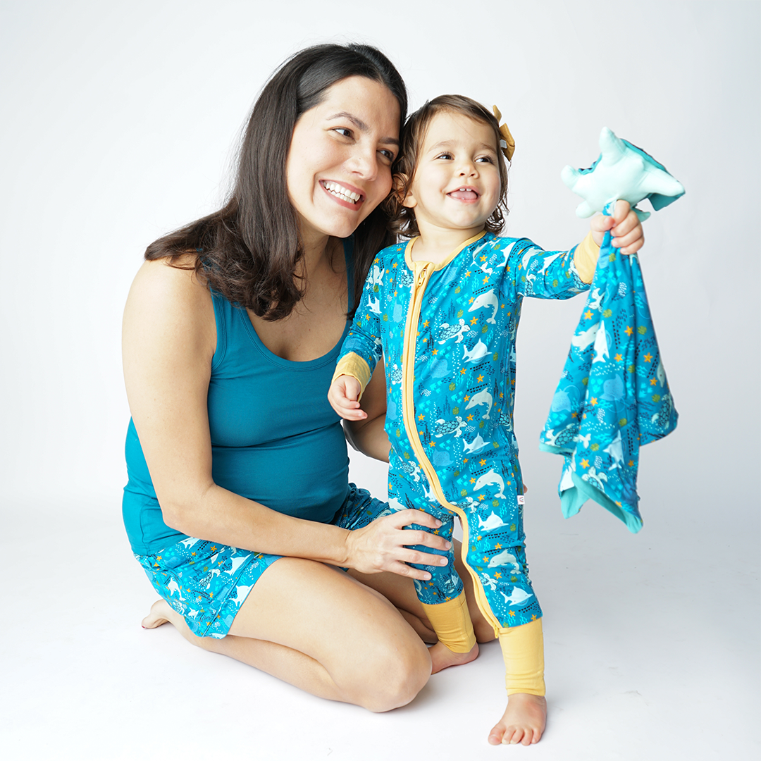Ocean Friends Bamboo Baby Lovey