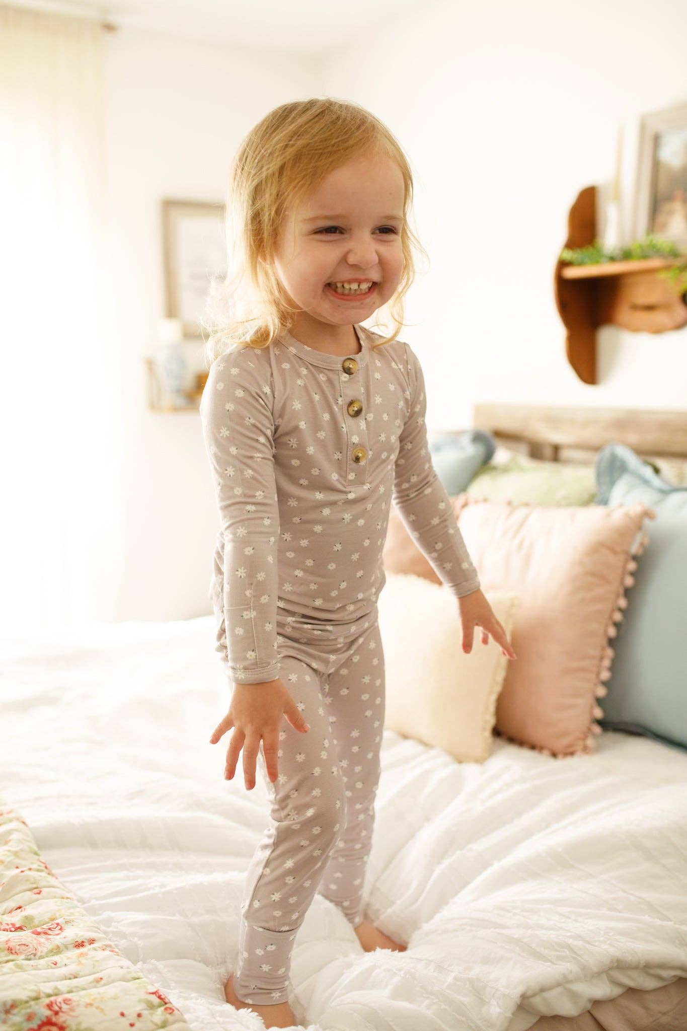 Oopsie Daisy 2pc Bamboo Pajamas
