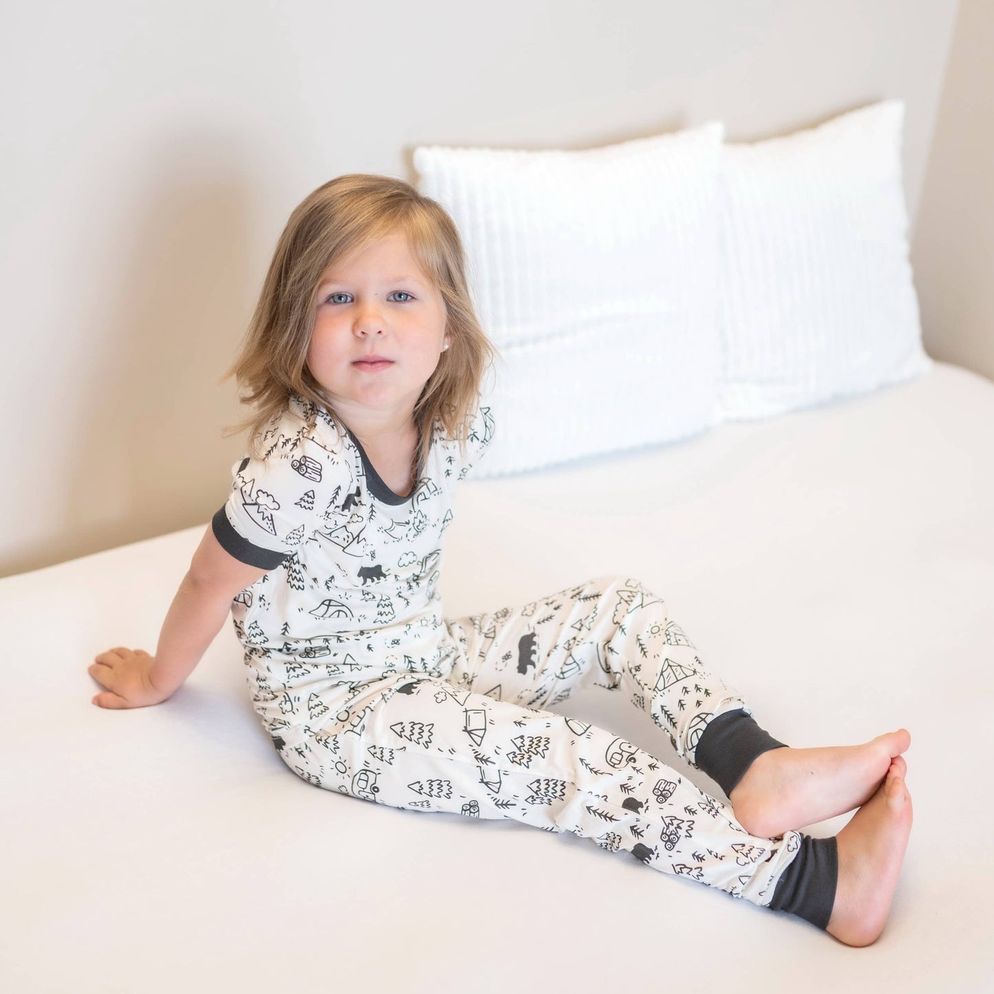 Short Sleeve Bamboo Pajama Set