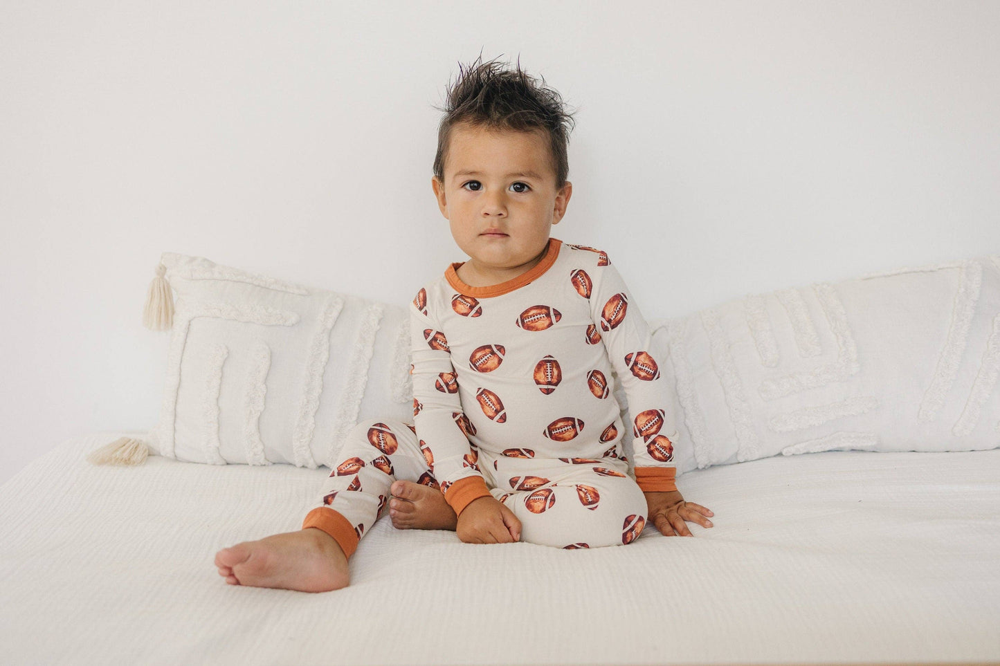 Football 2pc Bamboo Pajamas