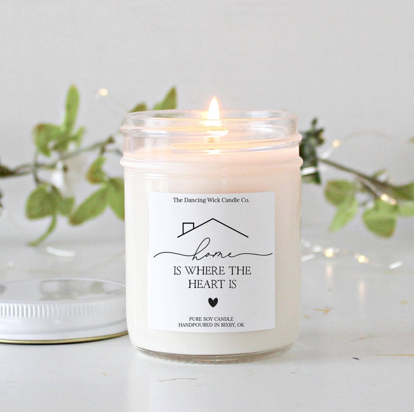 8oz Home is Where the Heart Is Soy Candle