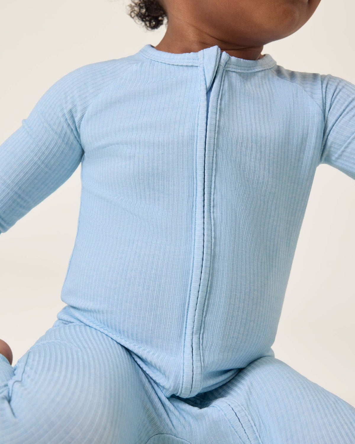 Ribbed Bamboo Baby Pajama