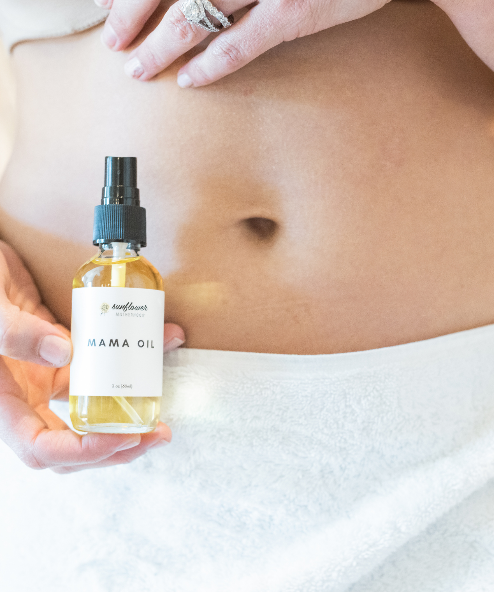 Mama Oil | Hydrating Maternity Belly Oil Natural Ingredients