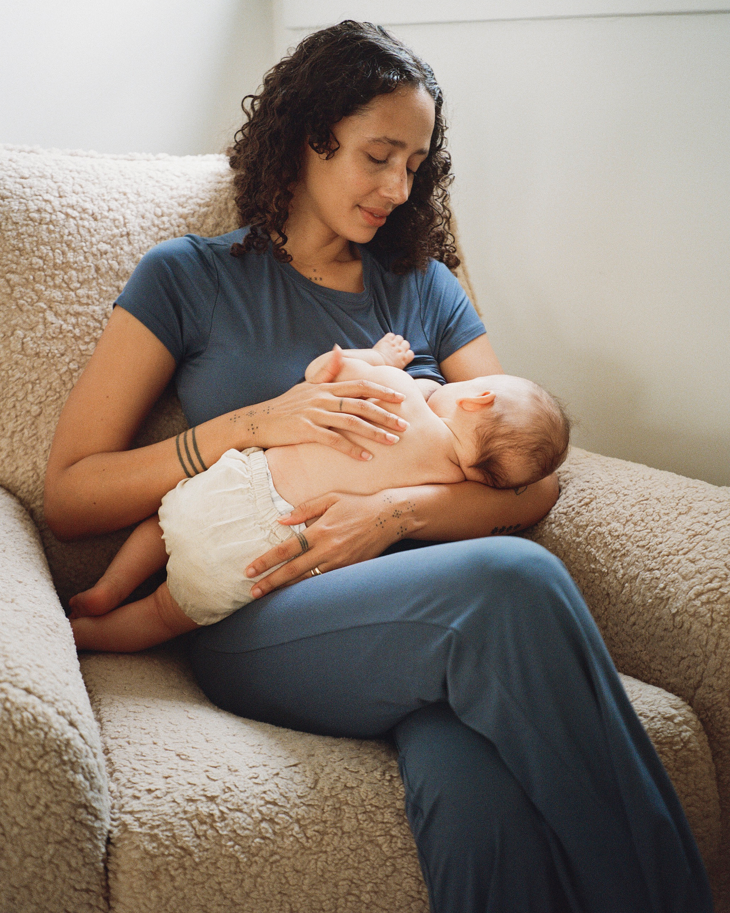 Maternity & Nursing Pajama Set