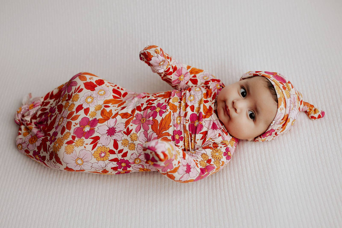 Wild Child Floral Knotted Gown