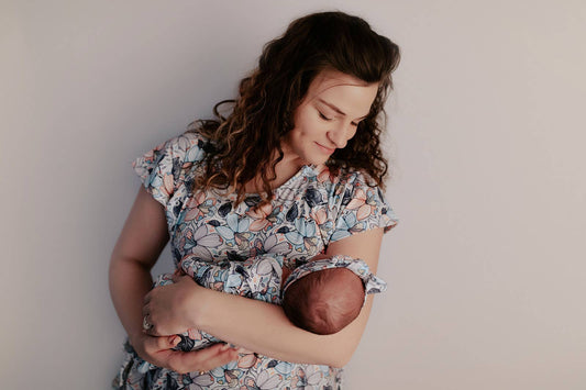 Flower Bloom Labor and Delivery/ Nursing Gown