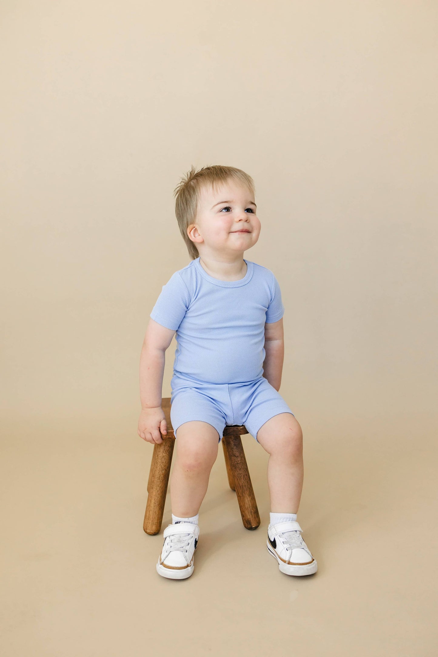 Solid Ribbed Bamboo 2pc Pajamas