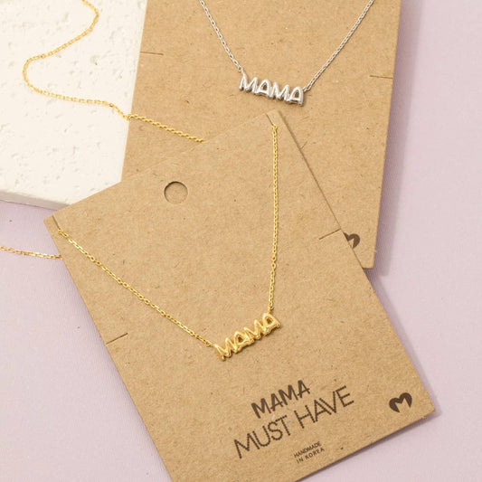 Bubble Mama Pendant Necklace