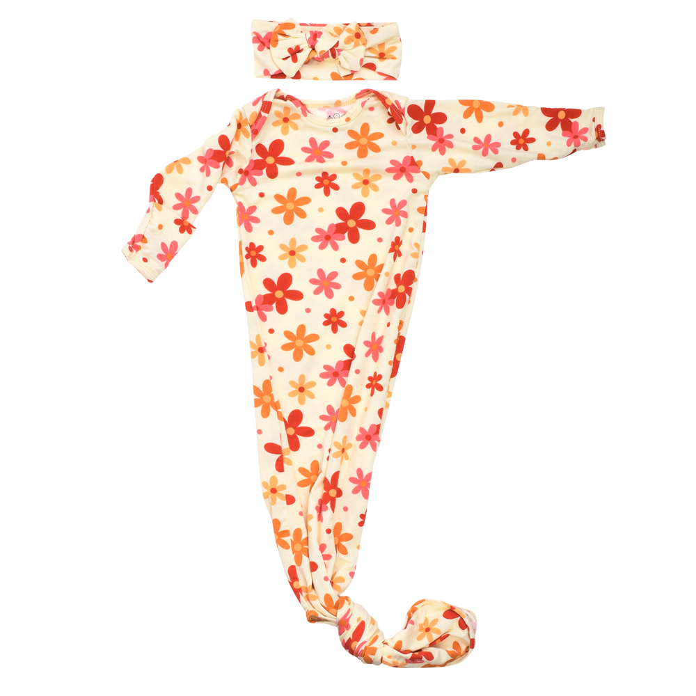 70s Groovy Baby Gown