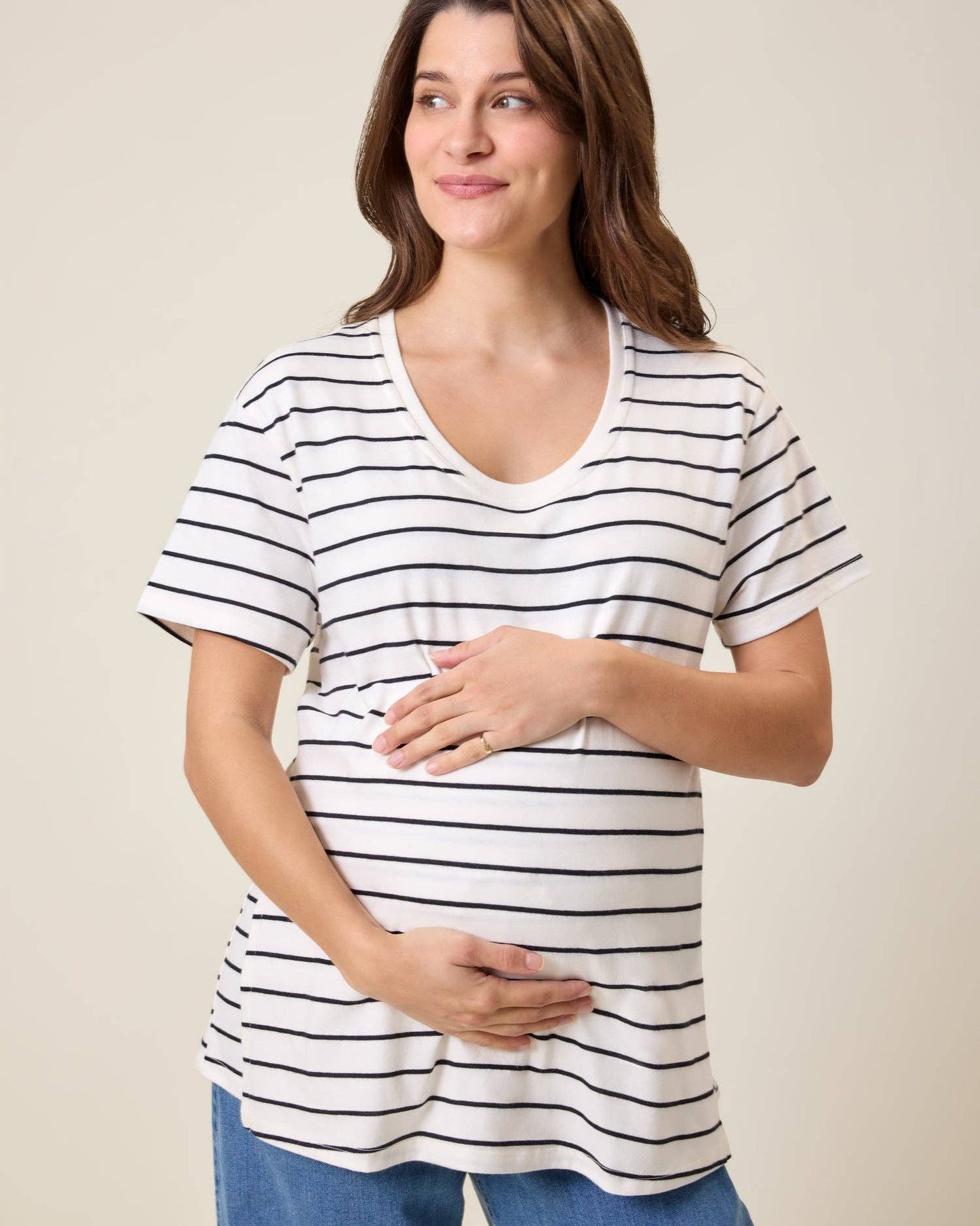 Relaxed Maternity & Nursing T-shirt