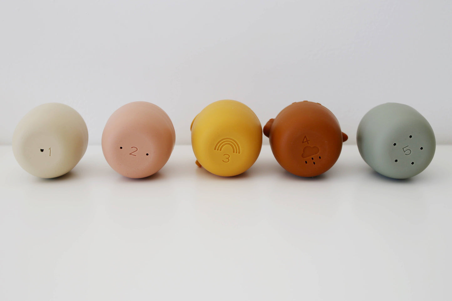 Silicone Bath Toy Set 