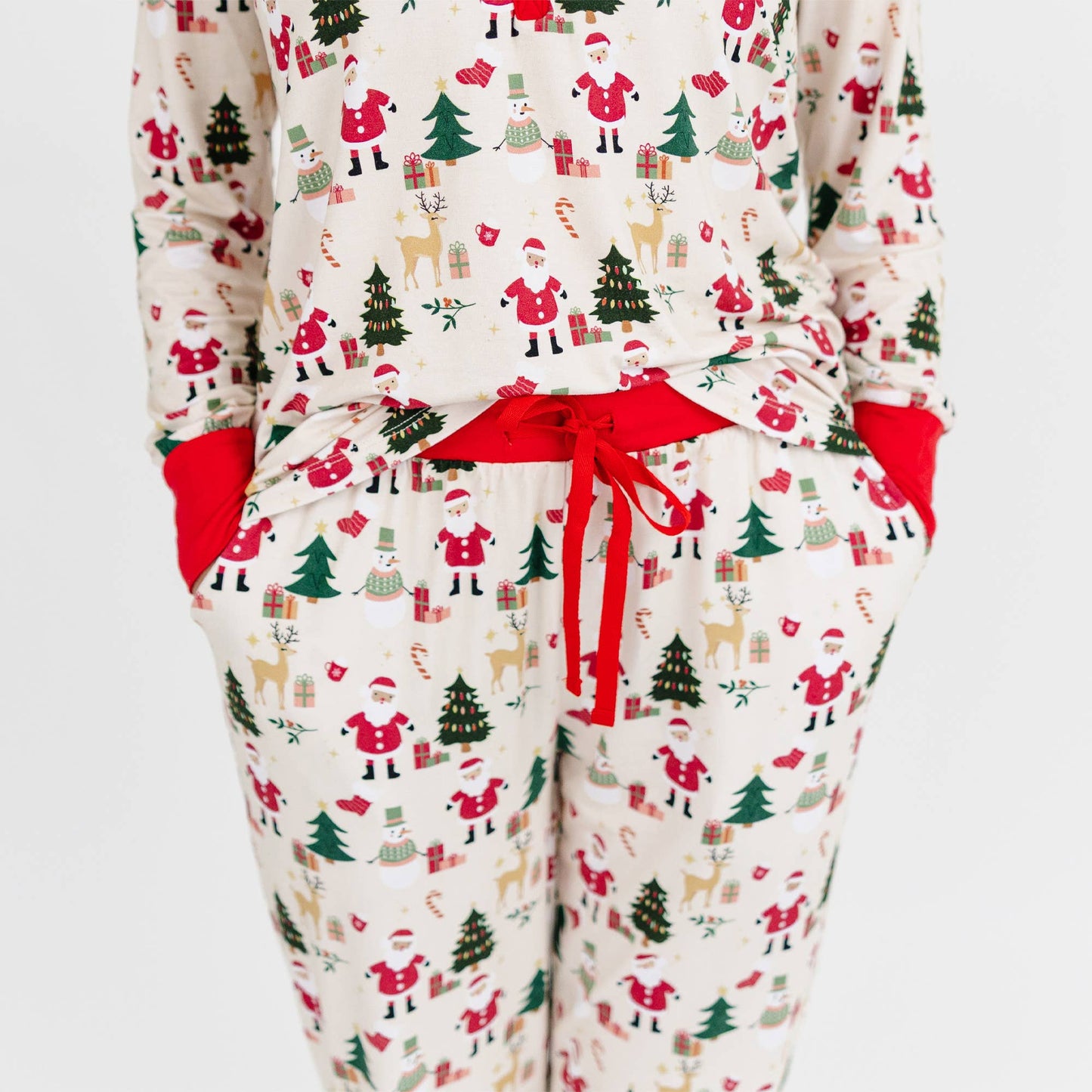 Christmas Bamboo Women's Jogger Pajama Pants