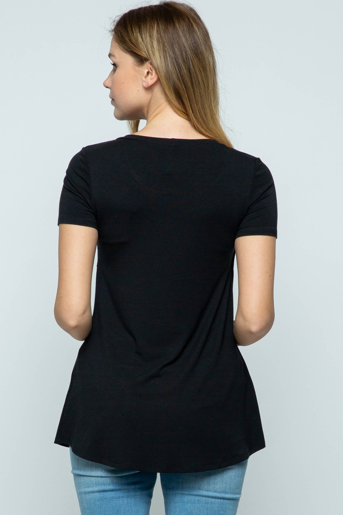Short Sleeve Maternity Nursing Top