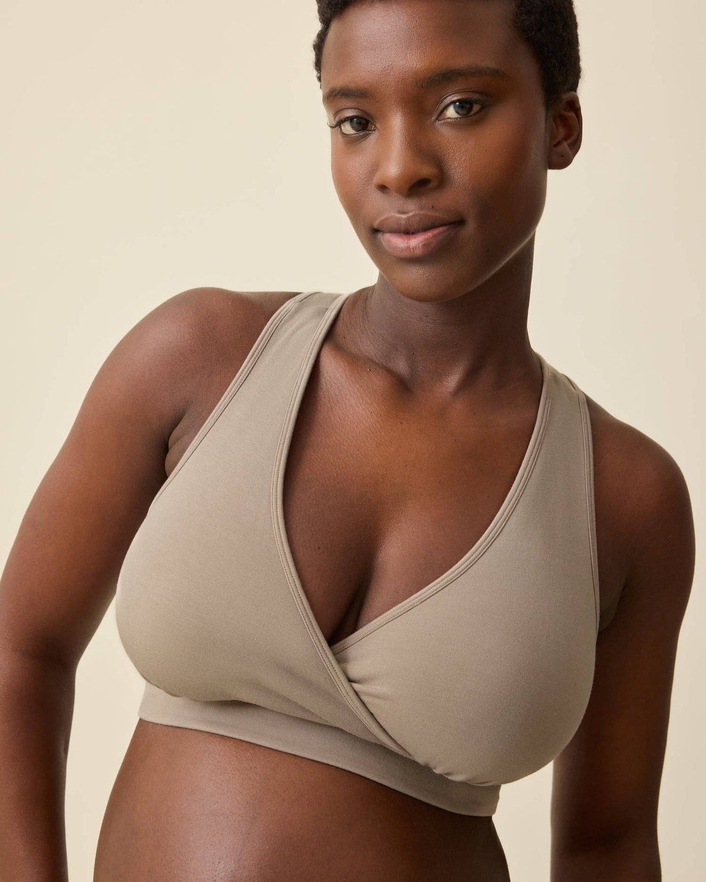 French Terry Racerback Nursing & Sleep Bra