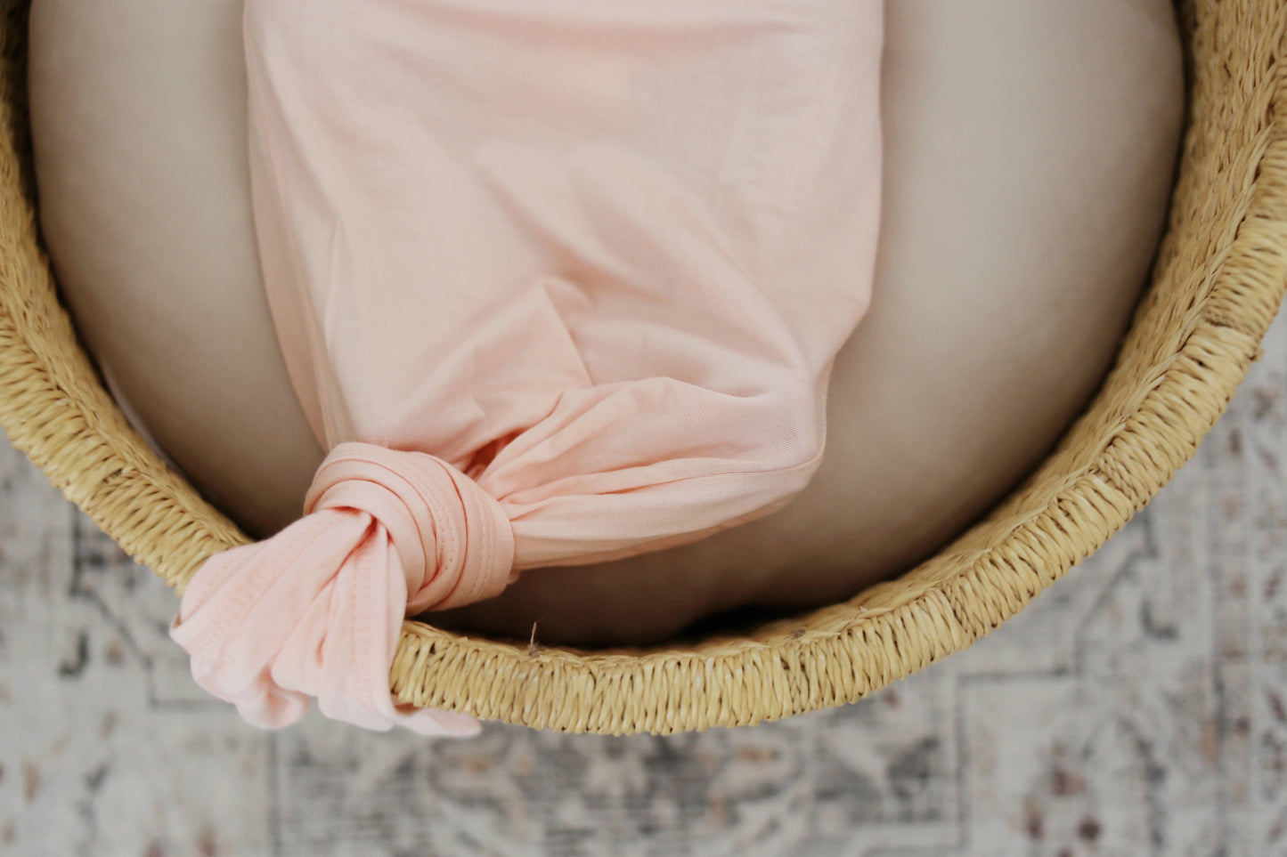 Bamboo Blush Pink Knotted Gown