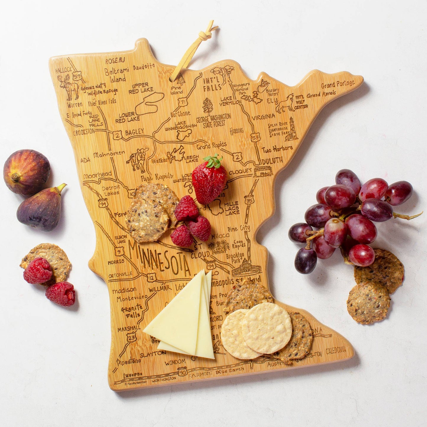 Destination Minnesota Cutting Board