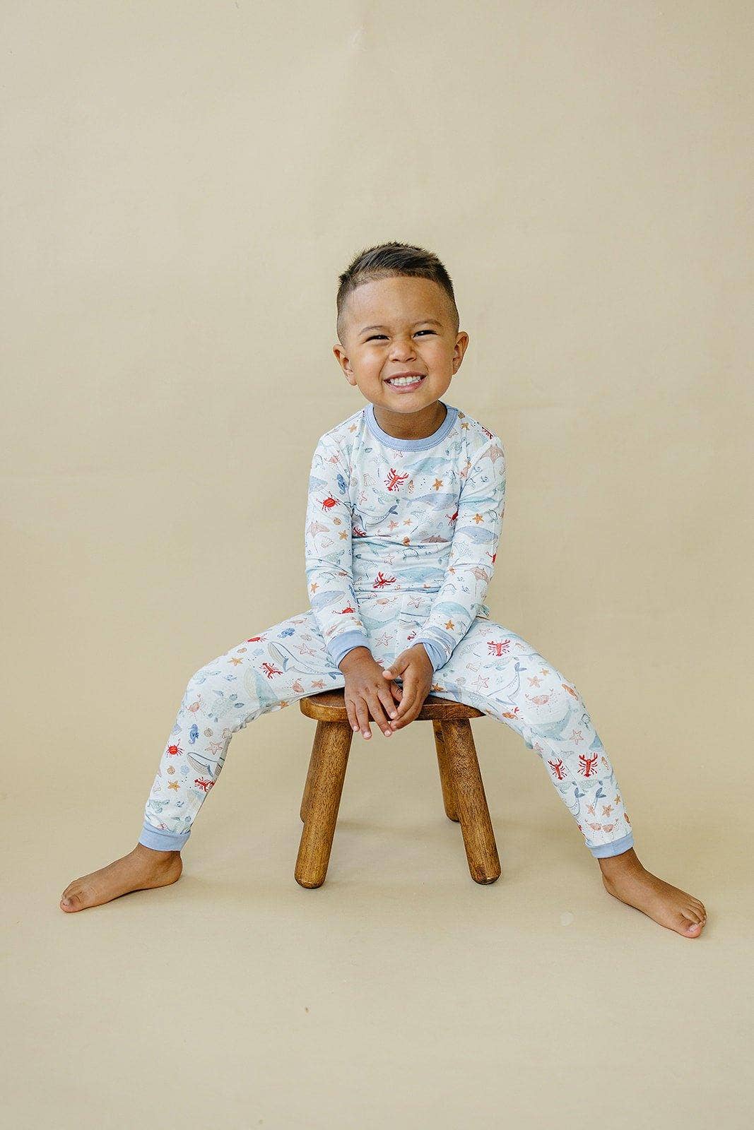 Coastal Cutie 2pc PJs Bamboo