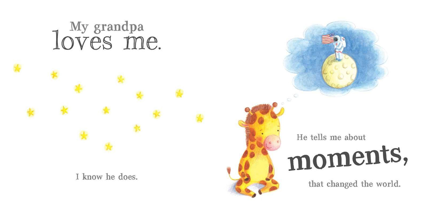 My Grandpa Loves Me Book
