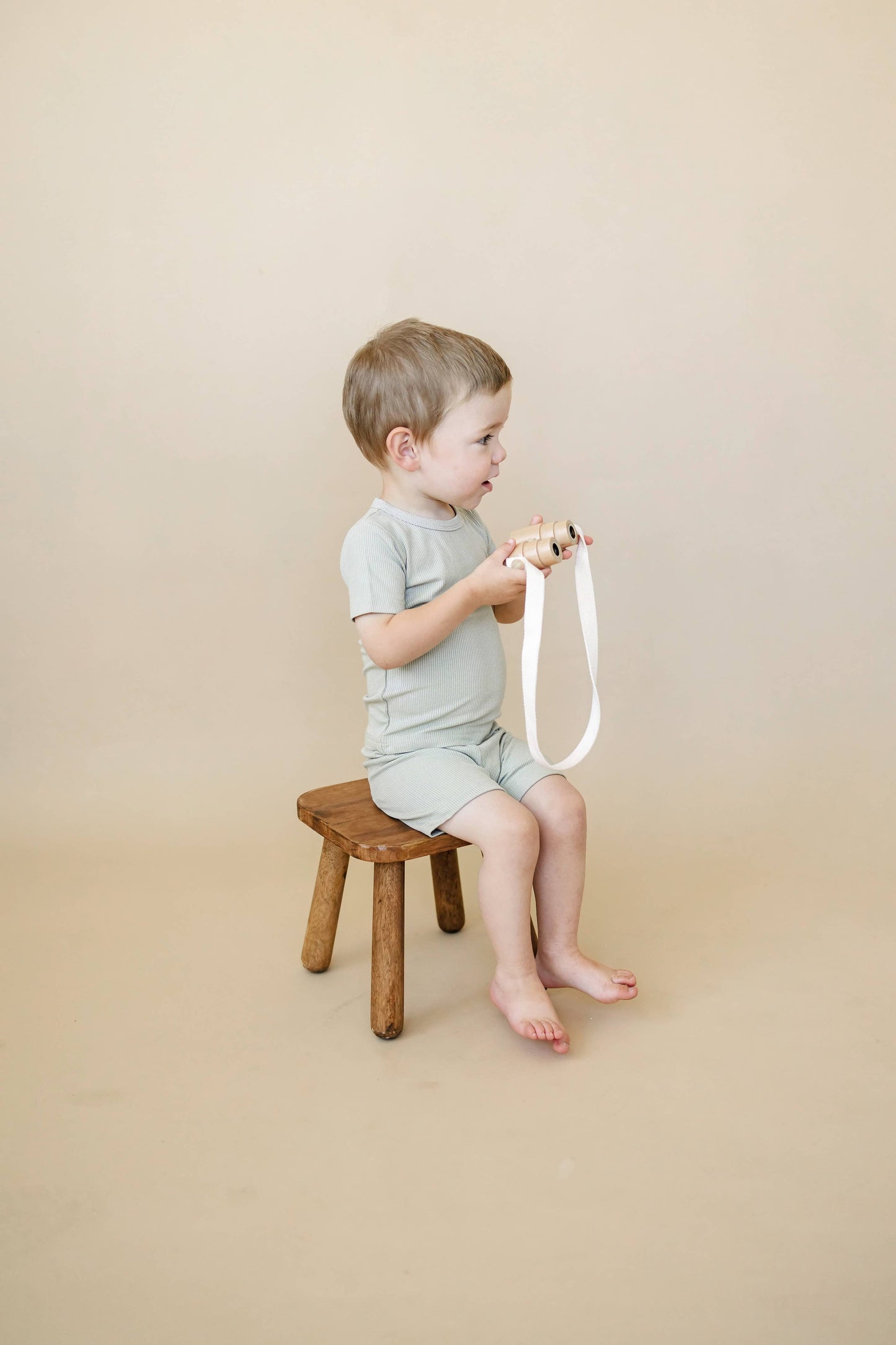 Solid Ribbed Bamboo 2pc Pajamas