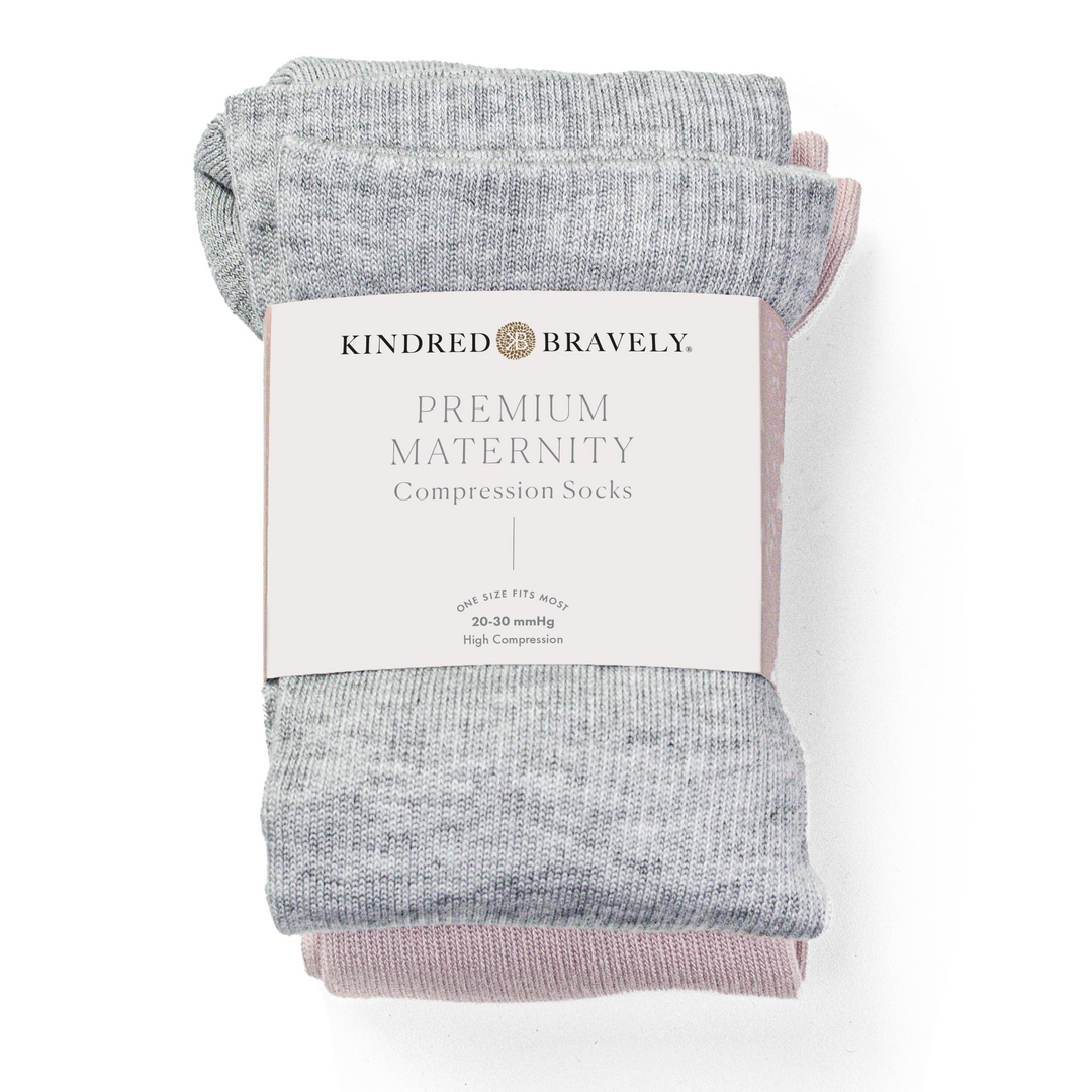 Maternity & Postpartum Compression Socks 2pk
