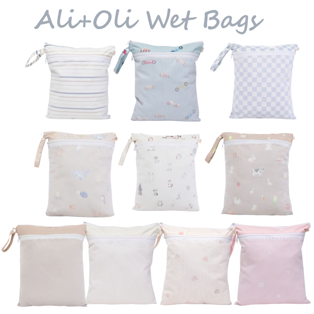 Wet/Dry Bag with Mesh Pocket