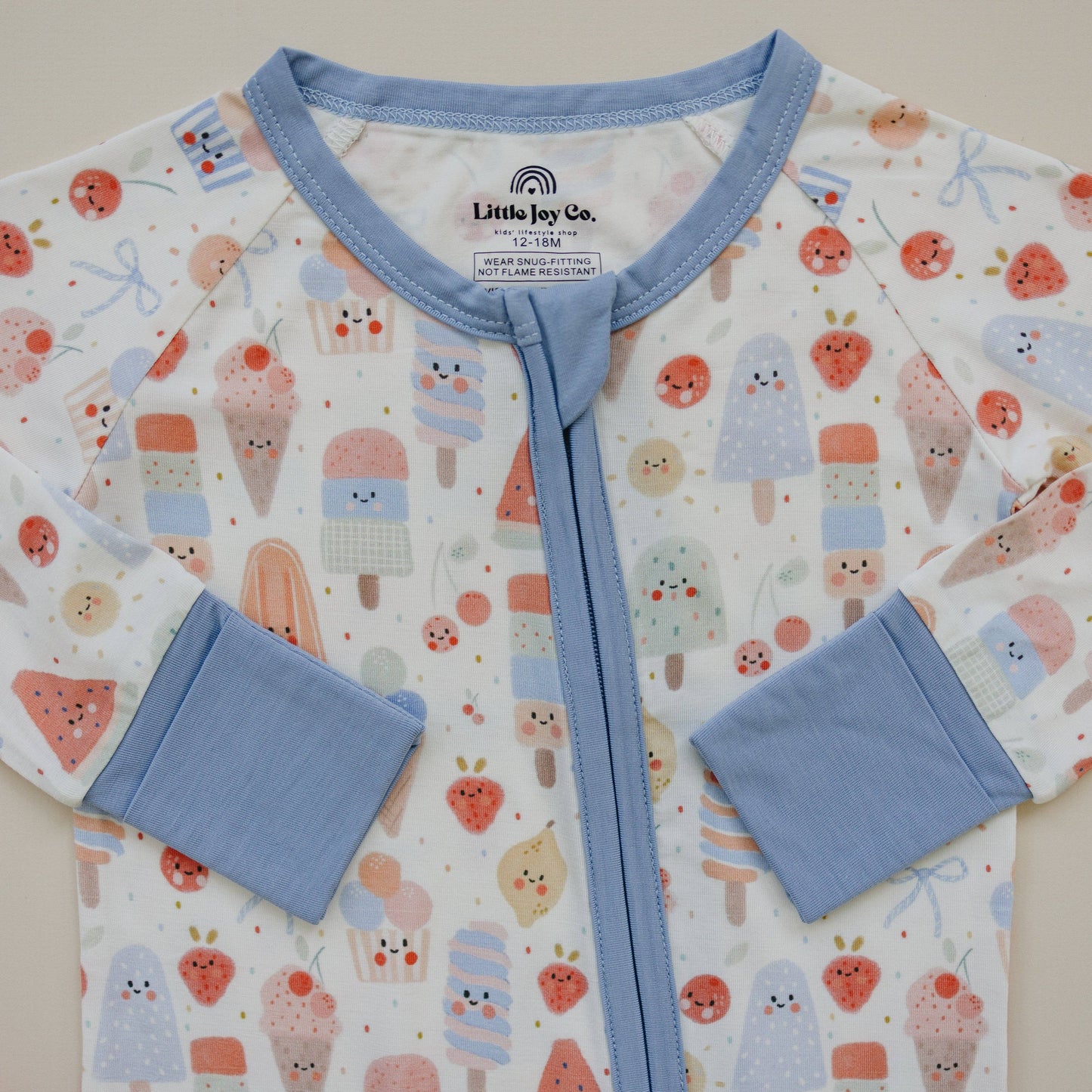 Popsicles Bamboo Zippy Romper