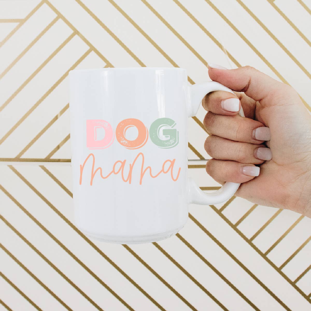Dog mama coffee mug