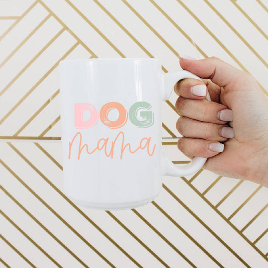Dog mama coffee mug